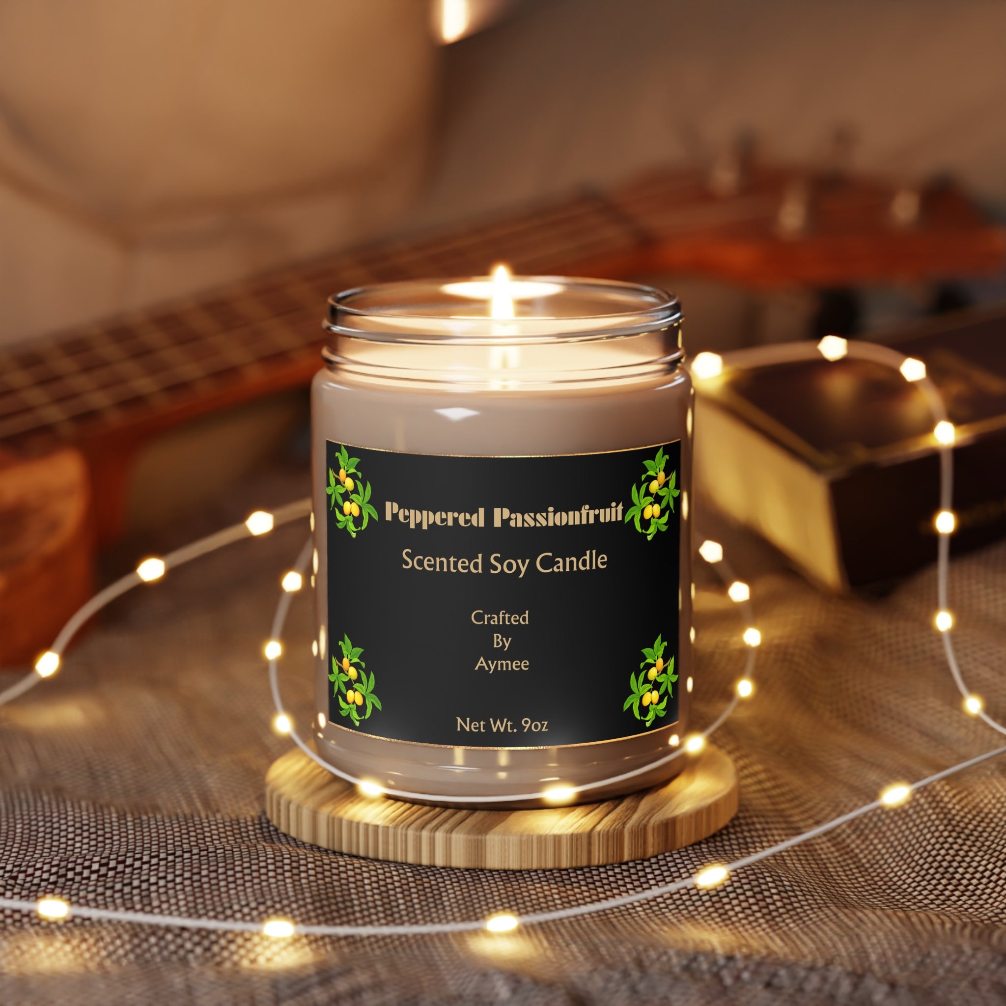 Peppered Passionfruit Candle – Bold, Fresh & Uplifting 🍃✨