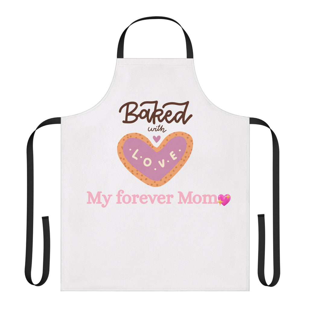 Apron — "Baked with Love" My Forever Mom Baking Apron