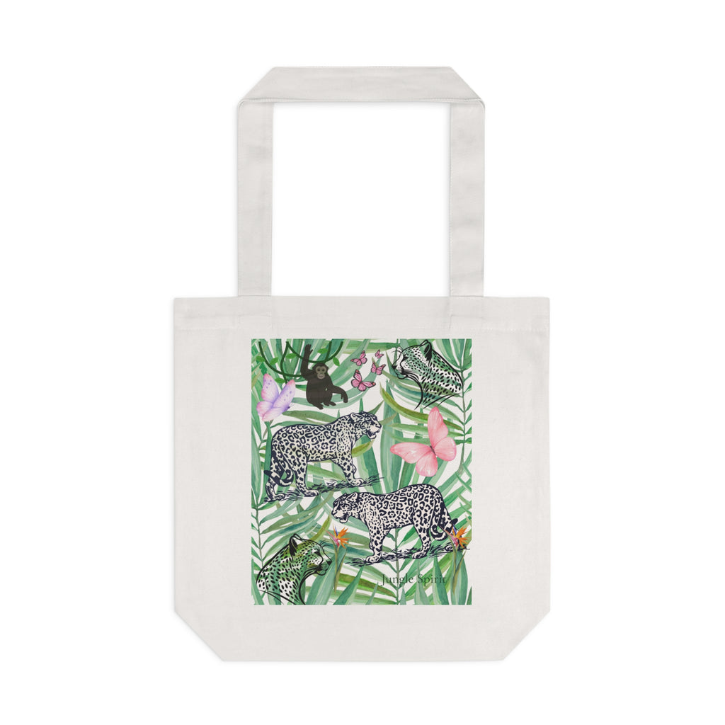 Bring the beauty of the wild wherever you go with our Jungle Spirit Tote 🌿🐆