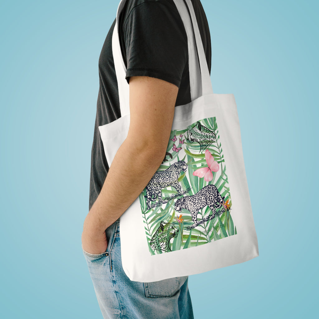 Bring the beauty of the wild wherever you go with our Jungle Spirit Tote 🌿🐆
