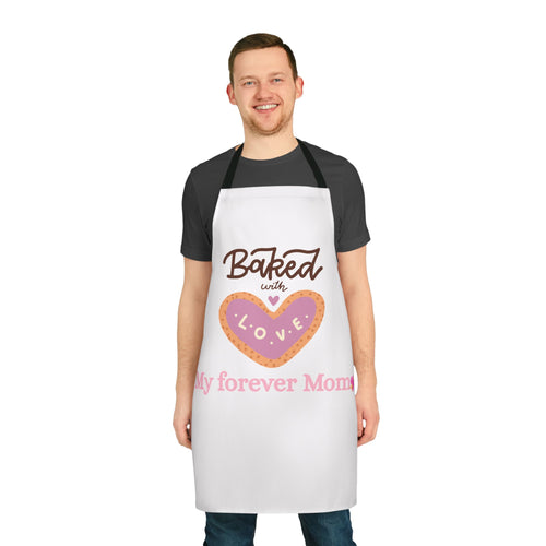 Apron — "Baked with Love" My Forever Mom Baking Apron