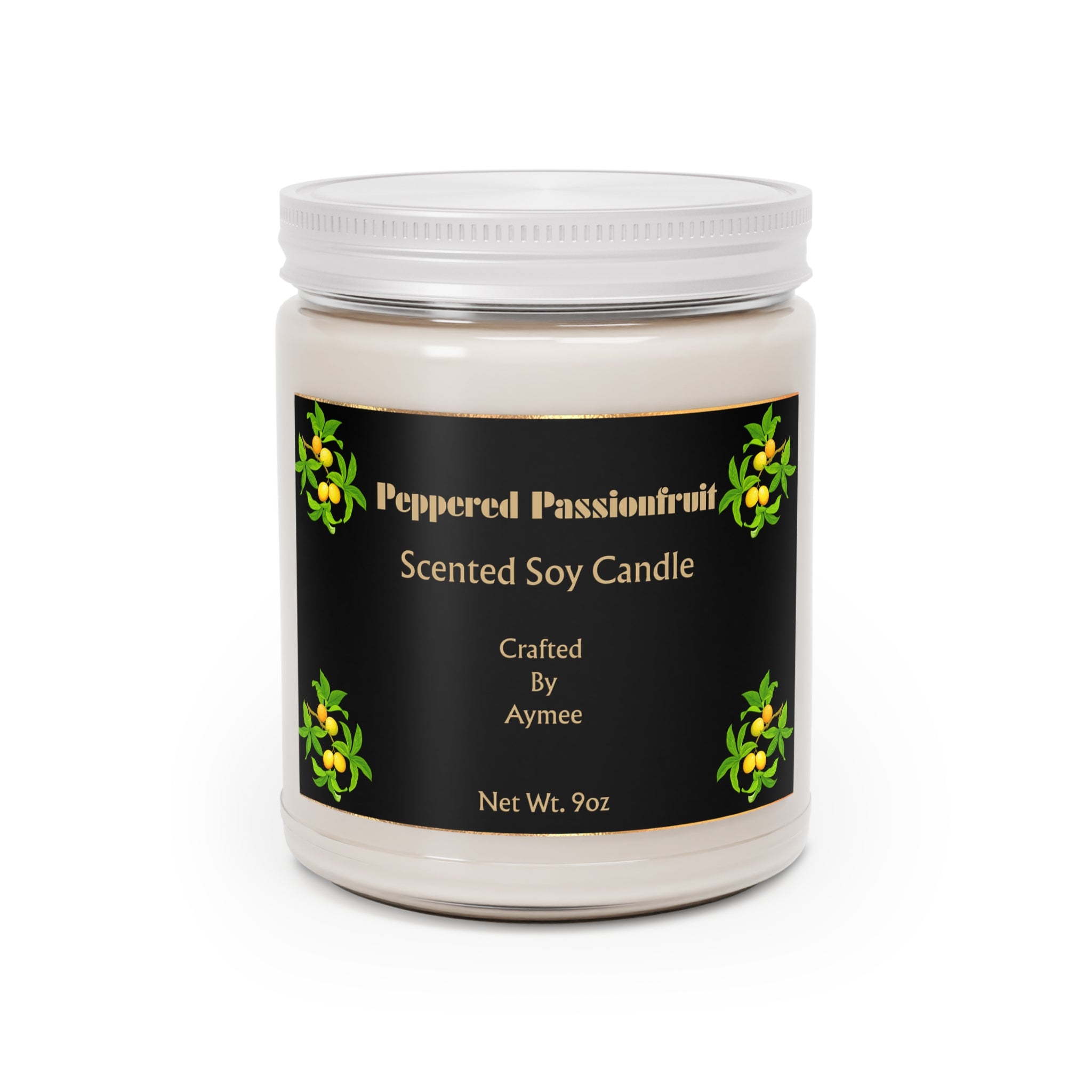 Peppered Passionfruit Candle – Bold, Fresh & Uplifting 🍃✨
