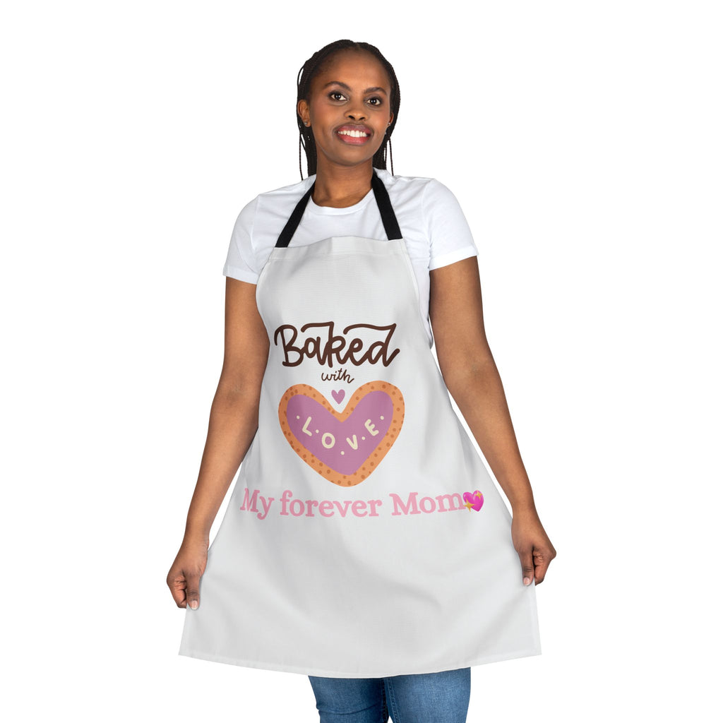 Apron — "Baked with Love" My Forever Mom Baking Apron